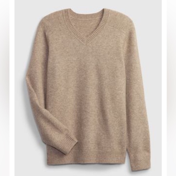 NWT Gap Recycled V-Neck Sweater Men Large - Picture 1 of 3